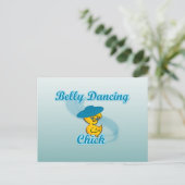 Belly Dancing Chick #3 Briefkaart (Staand voorkant)