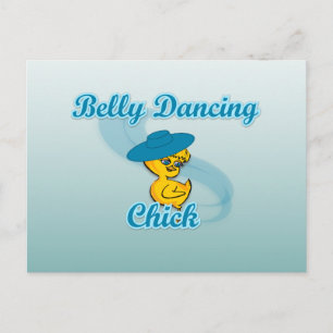 Belly Dancing Chick #3 Briefkaart