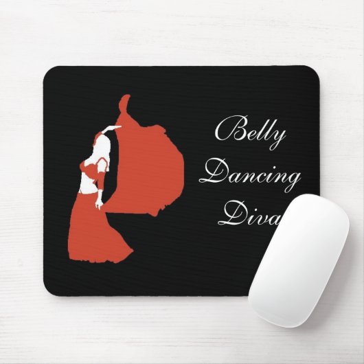 Belly Dancing Diva Muismat (Met muis)