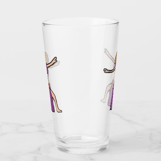 Belly Dancing Glas (Rechts)