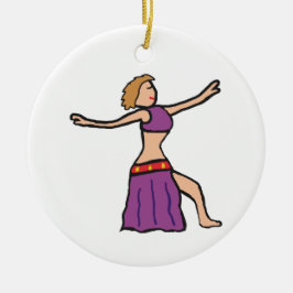 Belly Dancing Keramisch Ornament