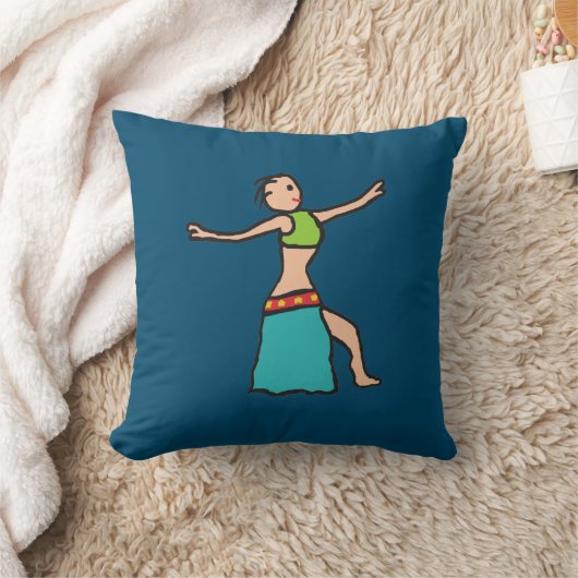 Belly Dancing Kussen (Deken)