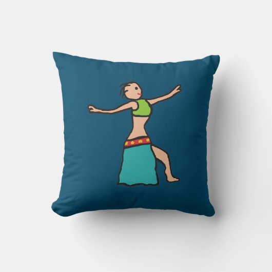 Belly Dancing Kussen (Voorkant)