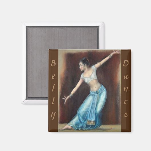 "Belly Dancing" Magneet (Voorkant / Achterkant)