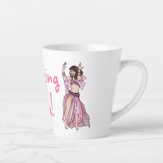 Belly Dancing Mama! Latte Mok (Rechts)