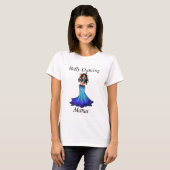 Belly Dancing Mama Shirt (Voorkant volledig)