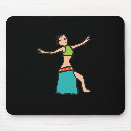 Belly Dancing Muismat (Voorkant)