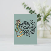 Belly Dancing Raqs Belly Dancer                    Briefkaart (Staand voorkant)