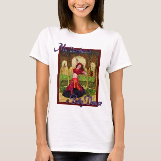 Belly dans t-shirt - dochter (Voorkant)
