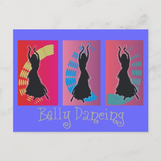 Belly Dansende Art Gifts Briefkaart (Voorkant)