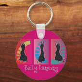 Belly Dansende Art Gifts Sleutelhanger (Voorkant)
