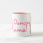 Belly Dansende mama! Tweekleurige Koffiemok (Center)