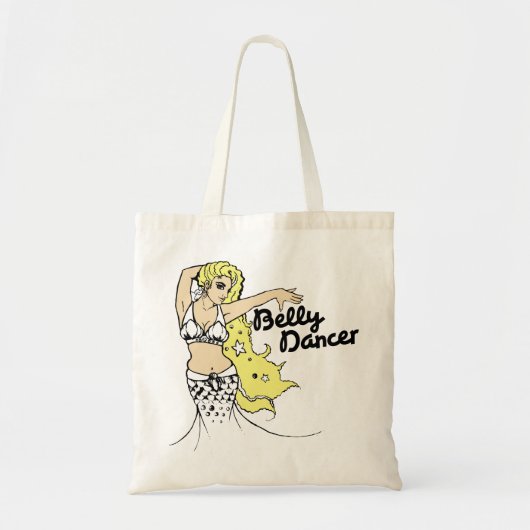 Belly danszeemeermin tote bag (Voorkant)