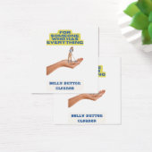 Belly-knoppenschoner, grapje cadeau, cadeau voor h vierkante visitekaartjes (Bureau)