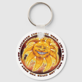 Belly Laugh Sun Sleutelhanger