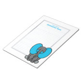 Belly Phant Grey Lined Notitieblok (Schuin)