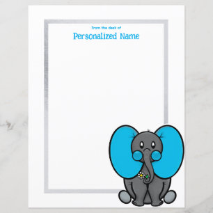 Belly Phant Grey Ongevoerd Papieren Blad