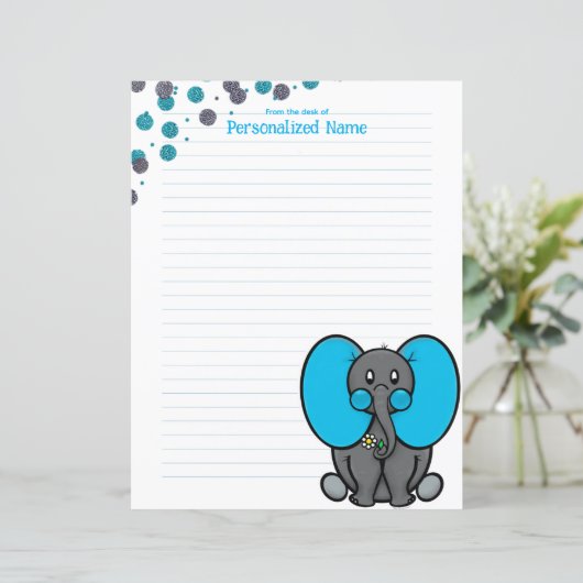 Belly phant Stippen bekleed papier blad (Staand voorkant)