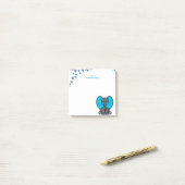 Belly Phant Stippen Post-it® Notes (Op bureau)