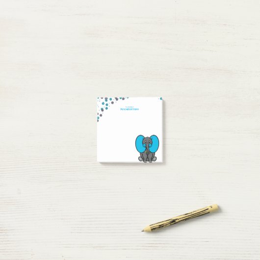 Belly Phant Stippen Post-it® Notes (Op bureau)