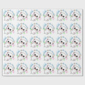 Belly Rub Time Kitten Cadeaupapier (Vlak)
