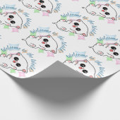 Belly Rub Time Kitten Cadeaupapier (Hoek)