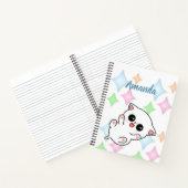Belly Rub Time Kitten Notitieboek (Binnen)