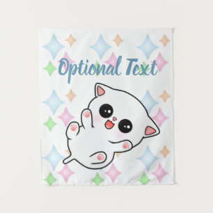 Belly Rub Time Kitten Wandkleed