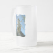 Belly tot aan de balk matglas bierpul (Voorkant links)