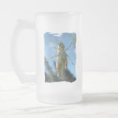 Belly tot aan de balk matglas bierpul (Links)