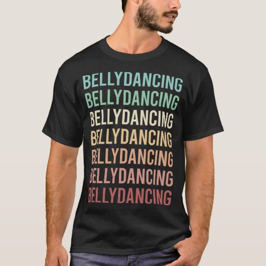 Bellydance Bellydancing Bellydancer T-shirt (Voorkant)