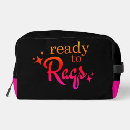 Bellydance "Klaar om te Raqs" Make-up Bag Toilettasje