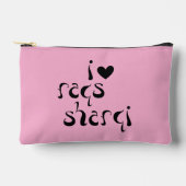 Bellydancer "I Love Raqs Sharqi" Tas voor Zills (Voorkant)