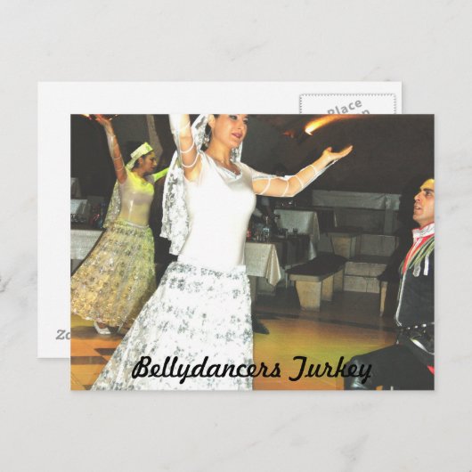 Bellydancers Turkije Briefkaart (Voorkant / Achterkant)