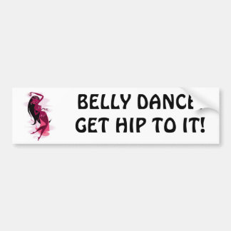 Bellydans Bumpersticker
