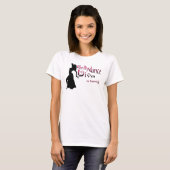 Bellydans Diva in opleiding T-shirt (Voorkant volledig)