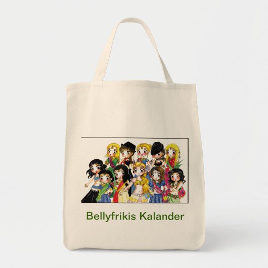 Bellyfrikis Kalander 2 Tote Bag (Voorkant)
