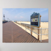 Belmar Fifth Avenue Beach Jersey Shore Poster (Voorkant)
