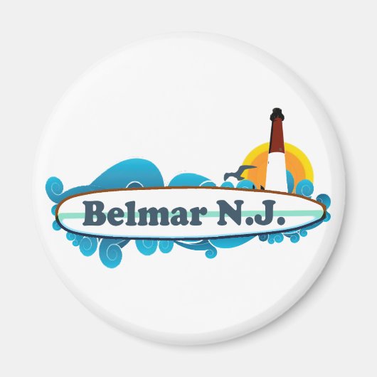 Belmar. Magneet (Voorkant)