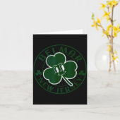 Belmar New Jersey Irish Shamrock Nj Retro Souvenir Kaart (Gele Bloem)