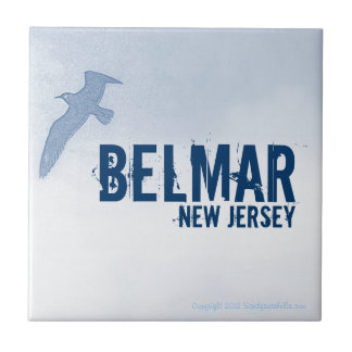 BELMAR NEW JERSEY (NJ) keramische tegel Tegeltje
