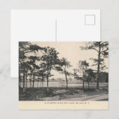 Belmar NJ, Silver Lake, 1909  stijl Briefkaart (Voorkant / Achterkant)