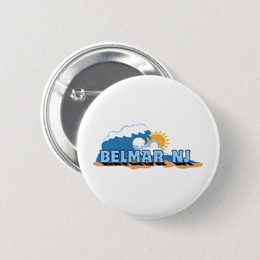 Belmar. Ronde Button 5,7 Cm (Voorkant /achterkant)