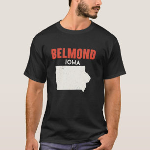 Belmond Iowa Verenigde Staten Verenigde Staten Rei T-shirt