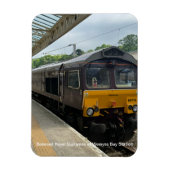 Belmond Royal Scotsman bij Wemyss Bay Station op e Magneet (Verticaal)