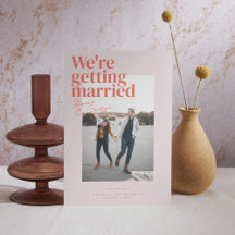 Belmont Bruiloft Save the Date