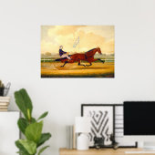 Belmont Driving Park - C Humphreys Fine Art Poster (Thuiskantoor)