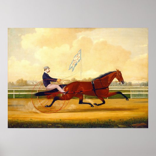 Belmont Driving Park - C Humphreys Fine Art Poster (Voorkant)