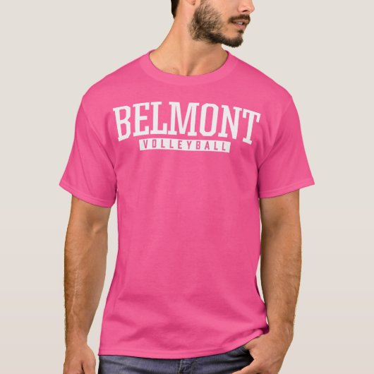 Belmont High School Volleybal T-shirt (Voorkant)