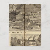 Belmont Nail Works, Wheeling Briefkaart (Voorkant)